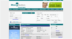 Desktop Screenshot of dhruvrealtors.com